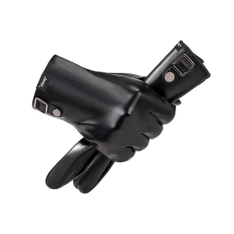 Утолщенная кожаная перчатка мужская Jeep, черный
Утолщенная кожаная перчатка мужская Jeep, черный
