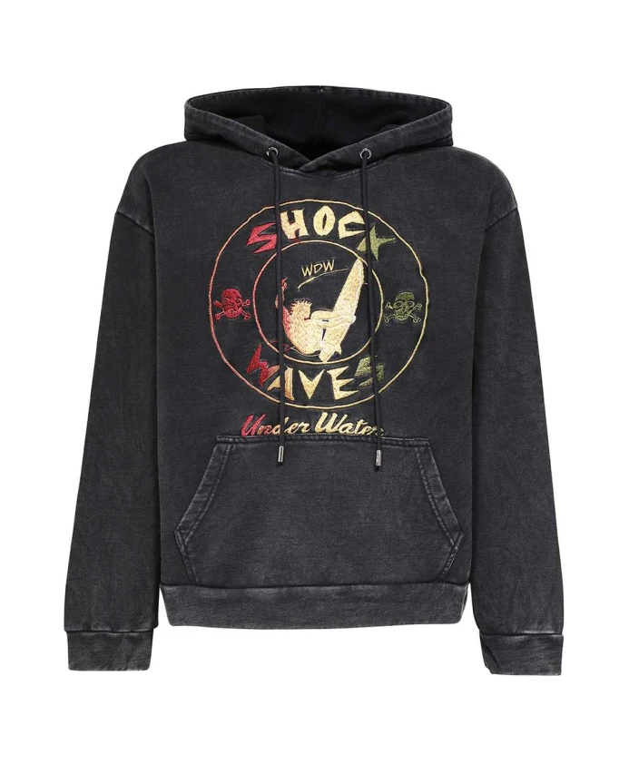 Хлопковая толстовка с вышивкой Who Decides War, черный
Хлопковая толстовка с вышивкой Who Decides War, черный