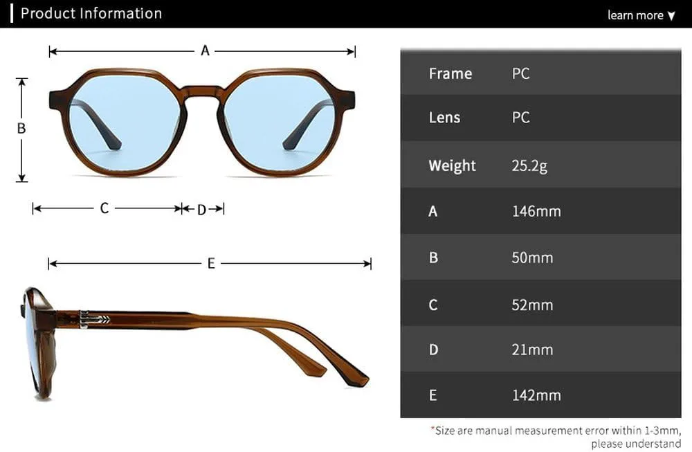 Модные круглые панк-солнцезащитные очки для женщин UV400 в стиле ретро с заклепками и градиентом, мужские солнцезащитные очки «синий чай» SKFGNX, Black Grey
Модные круглые панк-солнцезащитные очки для женщин UV400 в стиле ретро с заклепками и градиентом, мужские солнцезащитные очки «синий чай» SKFGNX, Black Grey