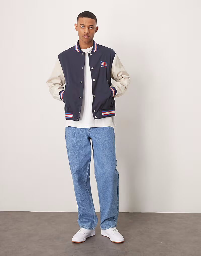 GANT университетская куртка с аппликацией на спине в виде флага США темно-синего цвета, Синий, GANT университетская куртка с аппликацией на спине в виде флага США темно-синего цвета 
GANT университетская куртка с аппликацией на спине в виде флага США темно-синего цвета, Синий, GANT университетская куртка с аппликацией на спине в виде флага США темно-синего цвета