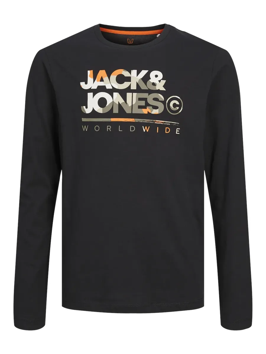 Детская рубашка с длинными рукавами Jack & Jones "JJLUKE TEE LS CREW NECK JNR" Jack & Jones Junior, черный
Детская рубашка с длинными рукавами Jack & Jones "JJLUKE TEE LS CREW NECK JNR" Jack & Jones Junior, черный