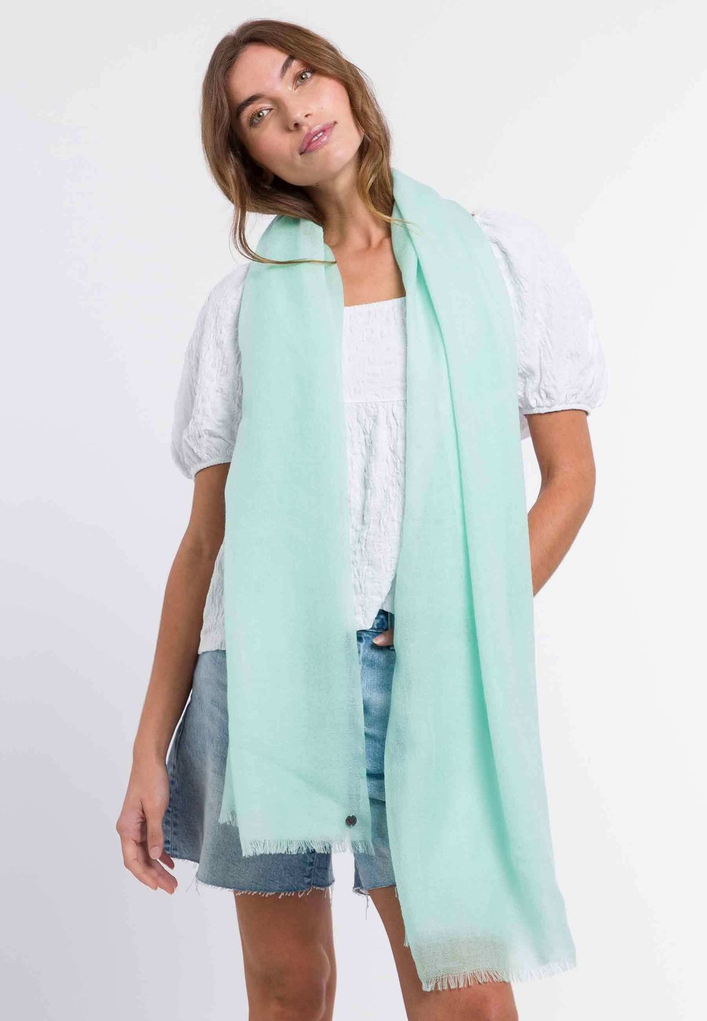 Шарф FRAAS, зеленый 
Шарф FRAAS, зеленый