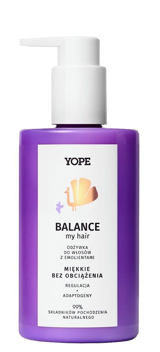 Yope Balance Кондиционер для волос, 300 ml
Yope Balance Кондиционер для волос, 300 ml