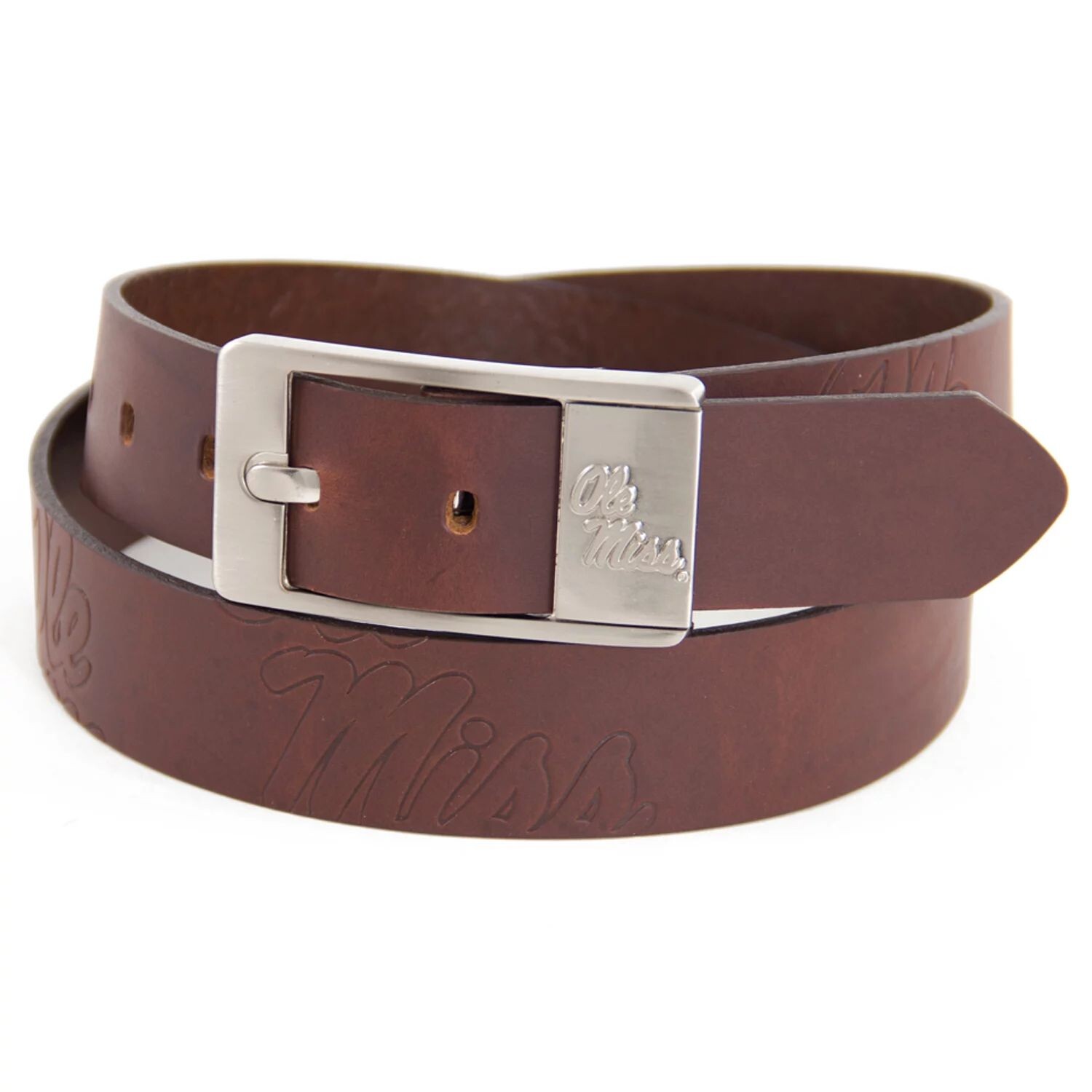 Мужской кожаный ремень Ole Miss Rebels Brandish
Мужской кожаный ремень Ole Miss Rebels Brandish