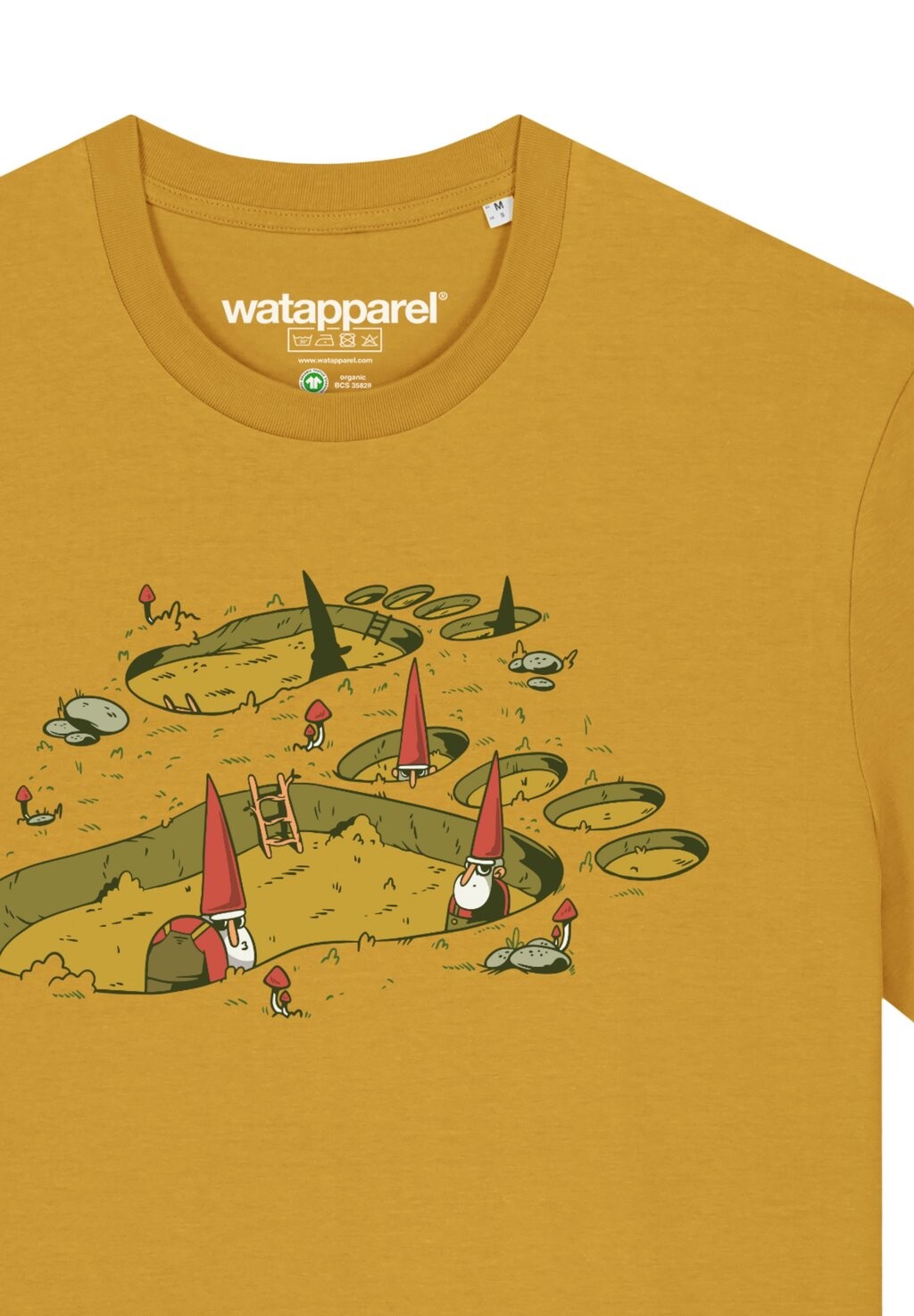 Футболка с принтом GNOME FOOT watapparel, горчично-желтый
Футболка с принтом GNOME FOOT watapparel, горчично-желтый