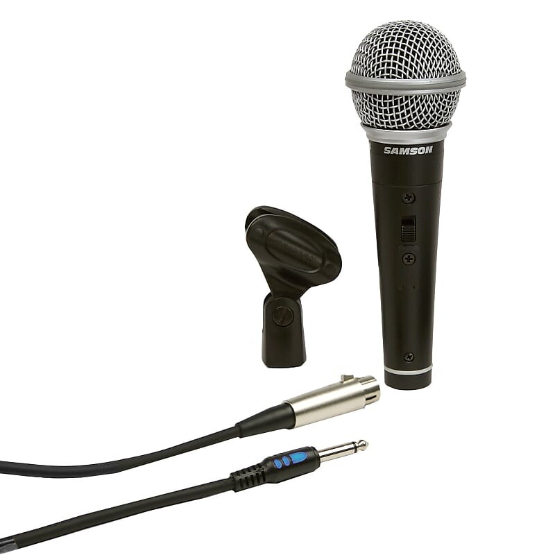 Динамический микрофон Samson R21S Cardioid Dynamic Vocal/Presentation Microphone with Switch
Динамический микрофон Samson R21S Cardioid Dynamic Vocal/Presentation Microphone with Switch