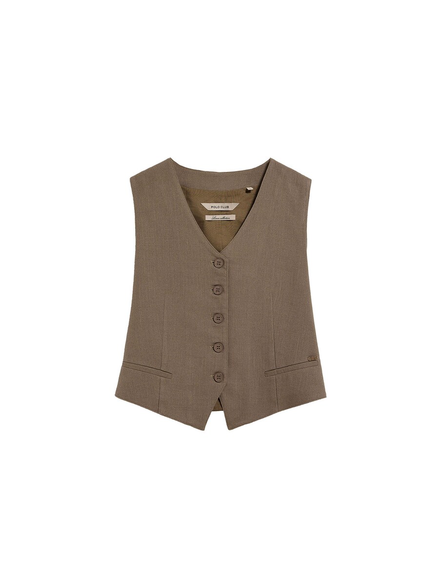 Жилет Polo Club Deia, коричневый
Жилет Polo Club Deia, коричневый