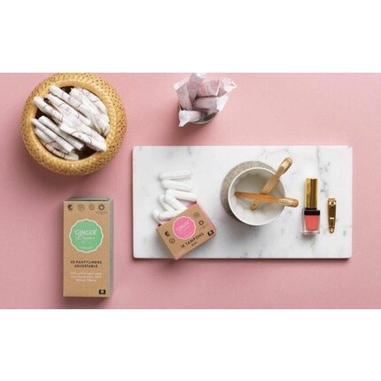Ежедневные прокладки гибкие 30 шт. Ginger Organic
Ежедневные прокладки гибкие 30 шт. Ginger Organic