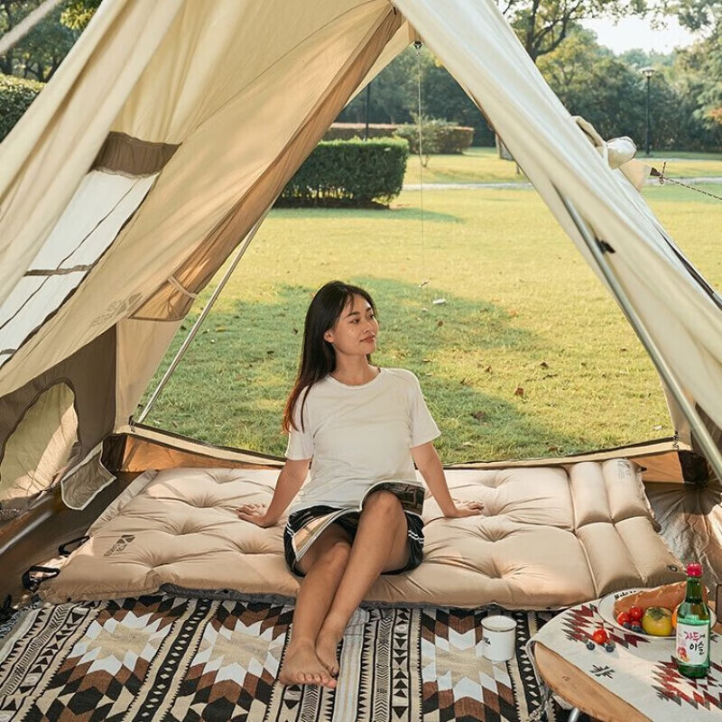 Mu Gaodi NX20663006 влагостойкий коврик для улицы, автоматический надувной коврик, сращиваемый спальный коврик, для трех человек, 3 см, теплый песочный цвет
Mu Gaodi NX20663006 влагостойкий коврик для улицы, автоматический надувной коврик, сращиваемый спальный коврик, для трех человек, 3 см, теплый песочный цвет