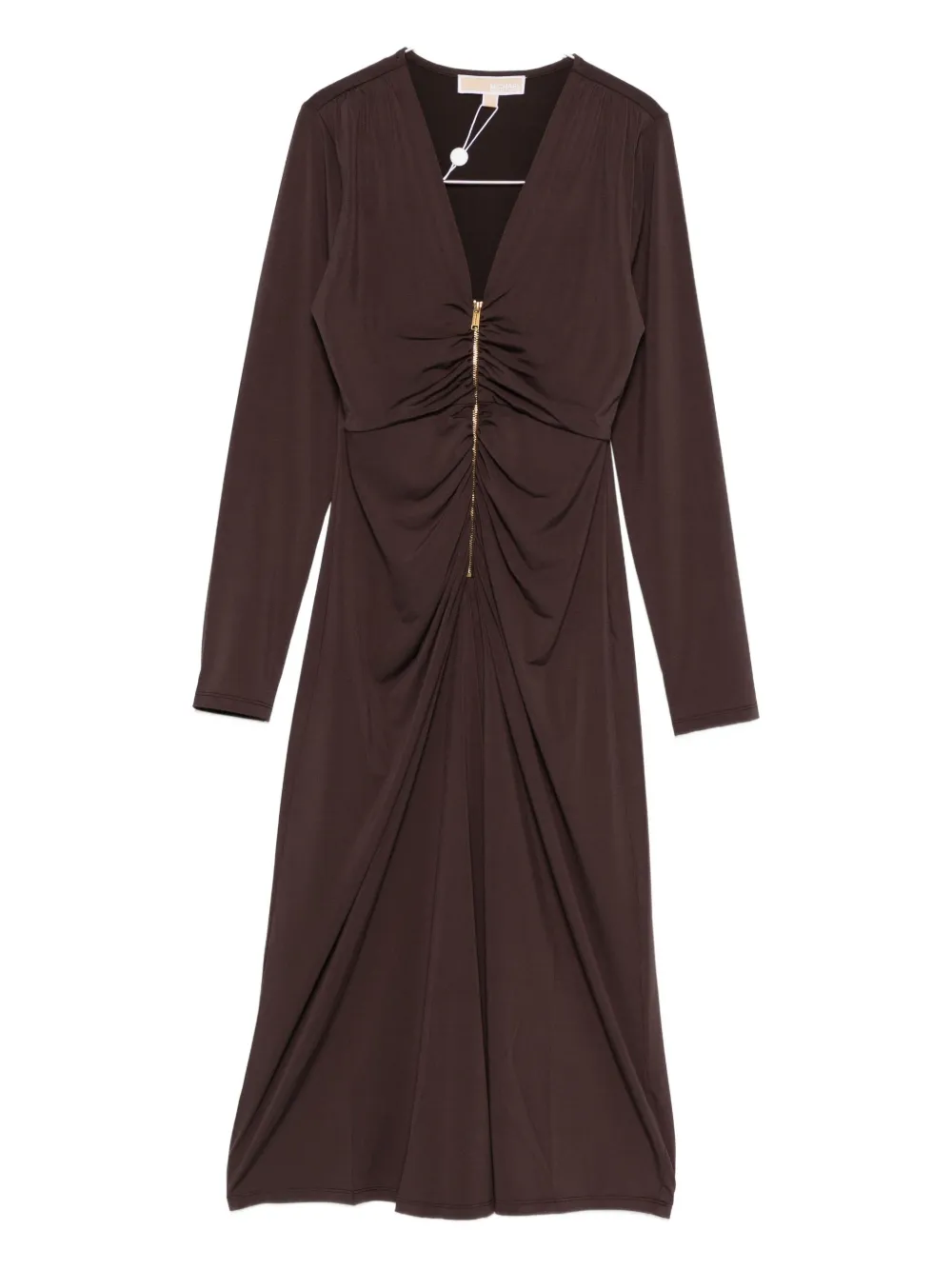 Платье на молнии Michael Michael Kors, коричневый
Платье на молнии Michael Michael Kors, коричневый