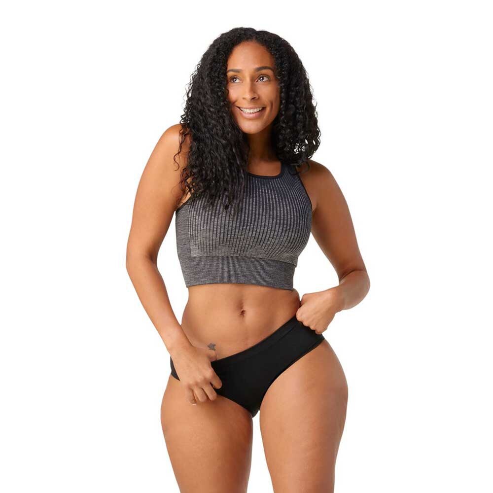 Трусы Smartwool Intraknit Hipster, черный 
Трусы Smartwool Intraknit Hipster, черный