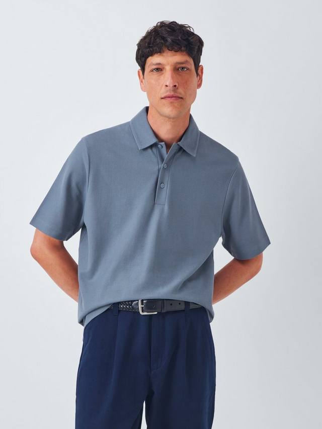 Короткий рукав поло из пике из хлопка супима John Lewis, Flint Stone
Короткий рукав поло из пике из хлопка супима John Lewis, Flint Stone