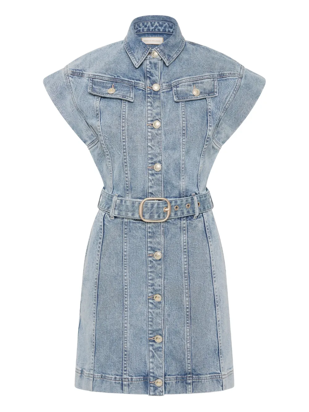 Платье мини Adian с поясом Rebecca Vallance, синий
Платье мини Adian с поясом Rebecca Vallance, синий