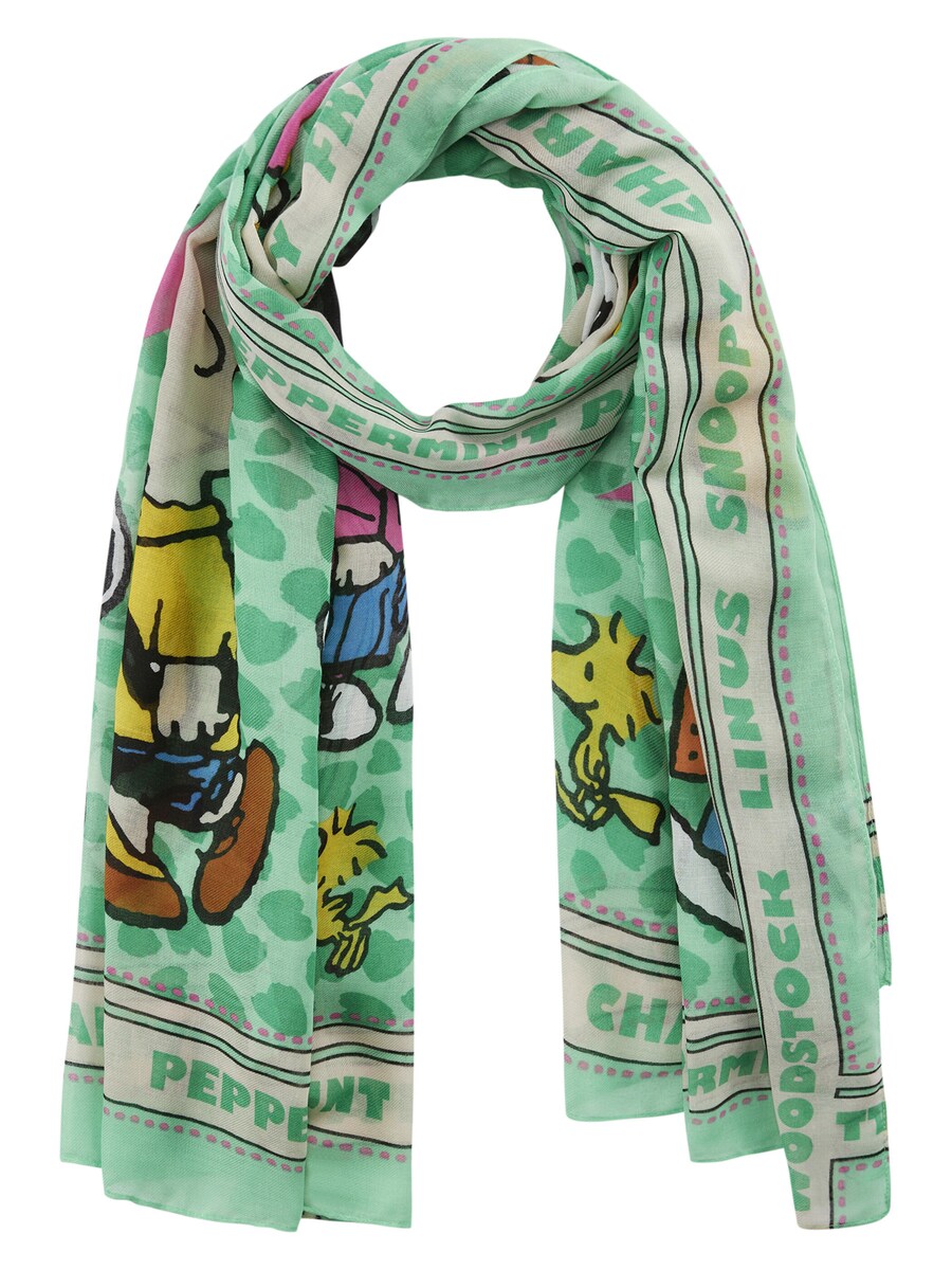 Шарф CODELLO PEANUTS, зеленый
Шарф CODELLO PEANUTS, зеленый