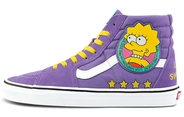 Кроссовки Vans Sk8-Hi The Simpsons Lisa, Фиолетовый, Кроссовки Vans Sk8-Hi The Simpsons Lisa
Кроссовки Vans Sk8-Hi The Simpsons Lisa, Фиолетовый, Кроссовки Vans Sk8-Hi The Simpsons Lisa