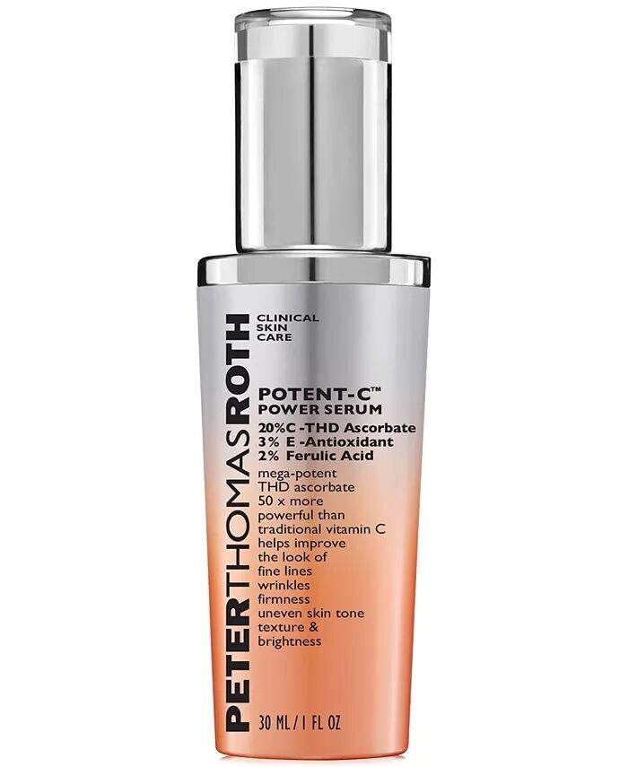 Сильная сыворотка Potent-C, 1 унция Peter Thomas Roth
Сильная сыворотка Potent-C, 1 унция Peter Thomas Roth