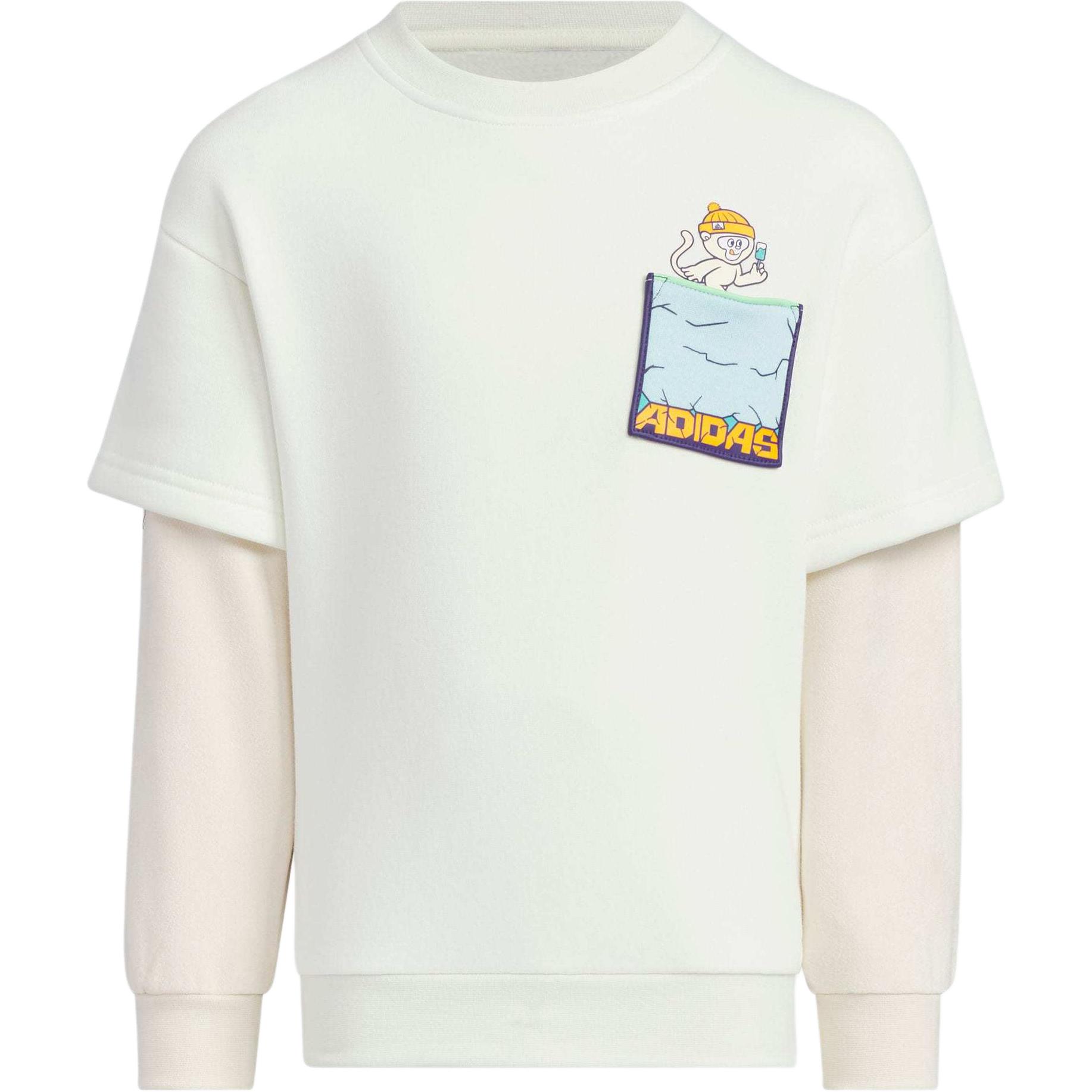 Adidas Толстовка Knit Crewneck Sweatshirt Jade White для детей 3-7 лет
Adidas Толстовка Knit Crewneck Sweatshirt Jade White для детей 3-7 лет