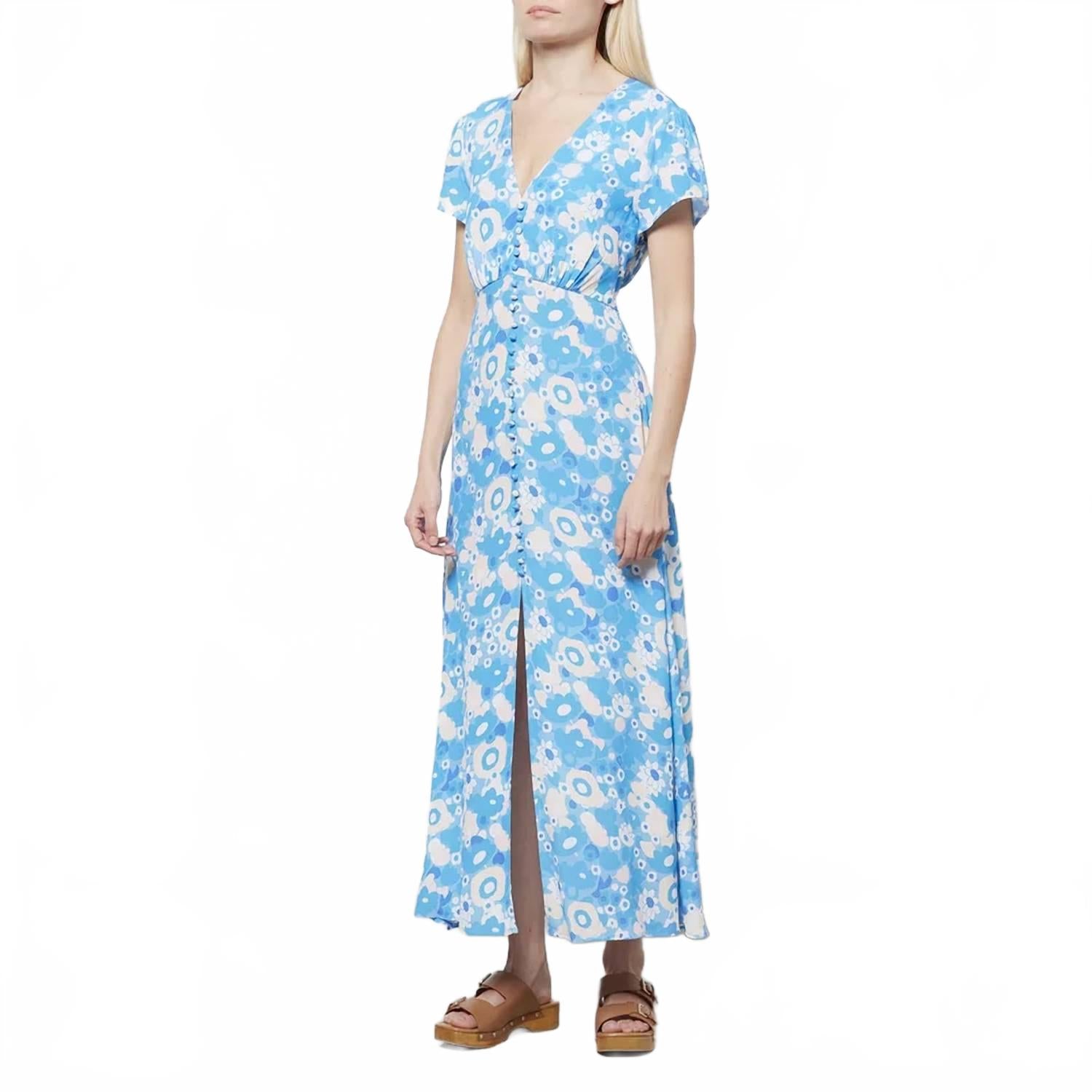 Платье Aspen Midi в голубом скандинавском стиле Rixo
Платье Aspen Midi в голубом скандинавском стиле Rixo