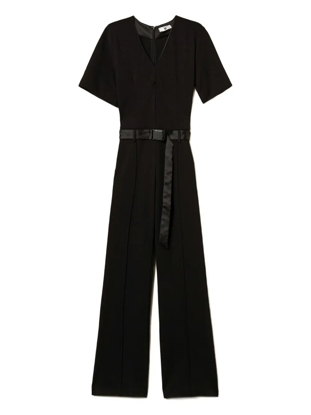 Комбинезон с V-образным вырезом TWINSET, черный
Комбинезон с V-образным вырезом TWINSET, черный