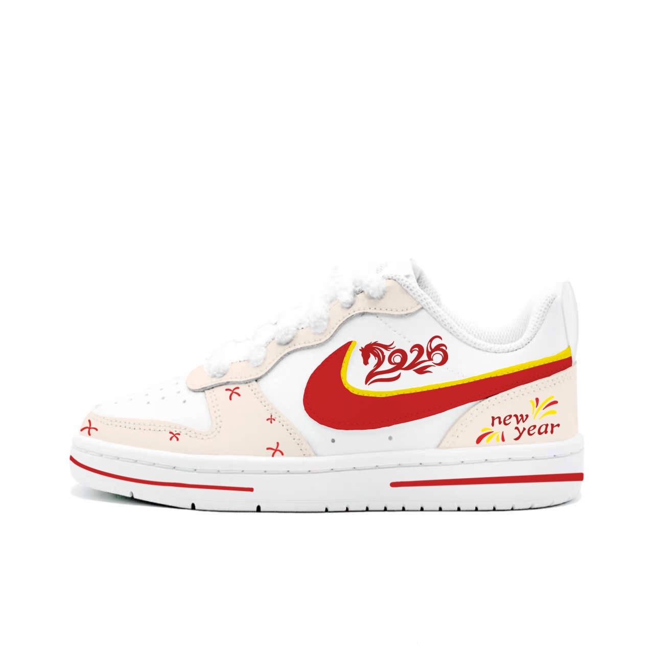 Nike Court Borough 2 Red Horse Welcomes The New, Kung Fu Rabbit Кожаная подушка амортизация устойчивость к истиранию противоскользящая
Nike Court Borough 2 Red Horse Welcomes The New, Kung Fu Rabbit Кожаная подушка амортизация устойчивость к истиранию противоскользящая