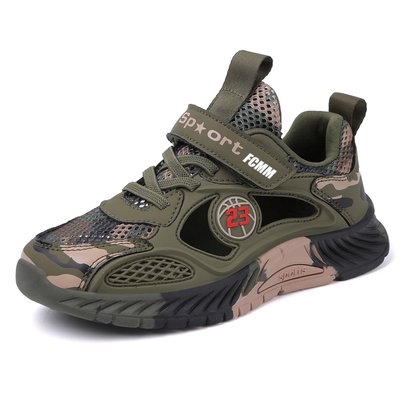 Нескользящие, износостойкие, низкие детские кроссовки для повседневной носки с камуфляжным принтом FCMM, камуфляж
Нескользящие, износостойкие, низкие детские кроссовки для повседневной носки с камуфляжным принтом FCMM, камуфляж