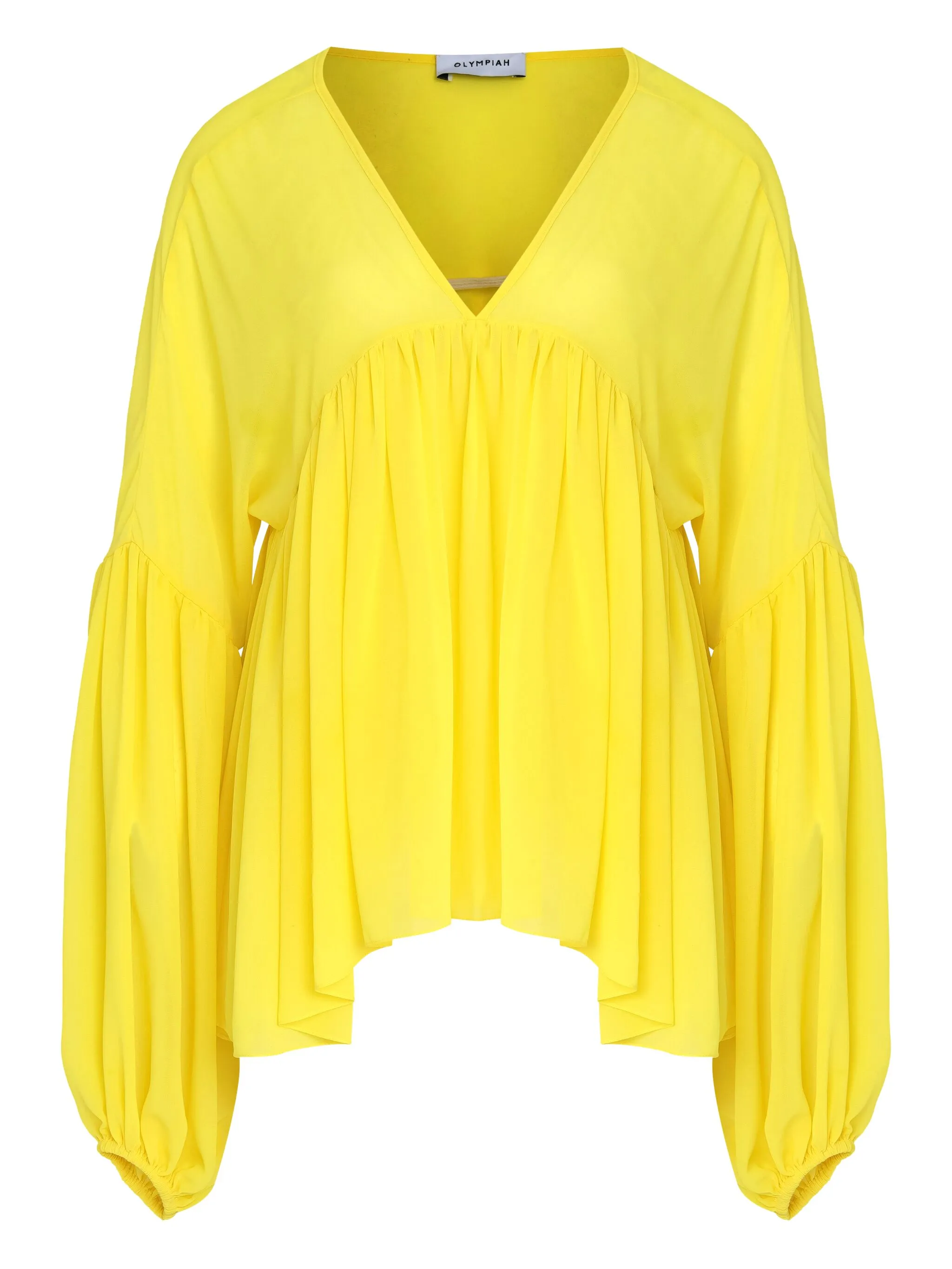 Блузка Brisa со складками Olympiah, желтый
Блузка Brisa со складками Olympiah, желтый