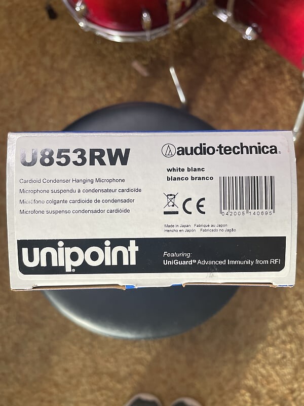 Микрофон Audio-Technica U853RW
Микрофон Audio-Technica U853RW