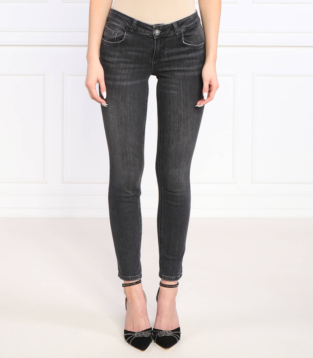 Джинсы Liu Jo Skinny fit, черный
Джинсы Liu Jo Skinny fit, черный