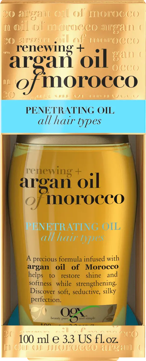 Масло для волос Moroccan Argan Penetrating Oil 100мл OGX
Масло для волос Moroccan Argan Penetrating Oil 100мл OGX