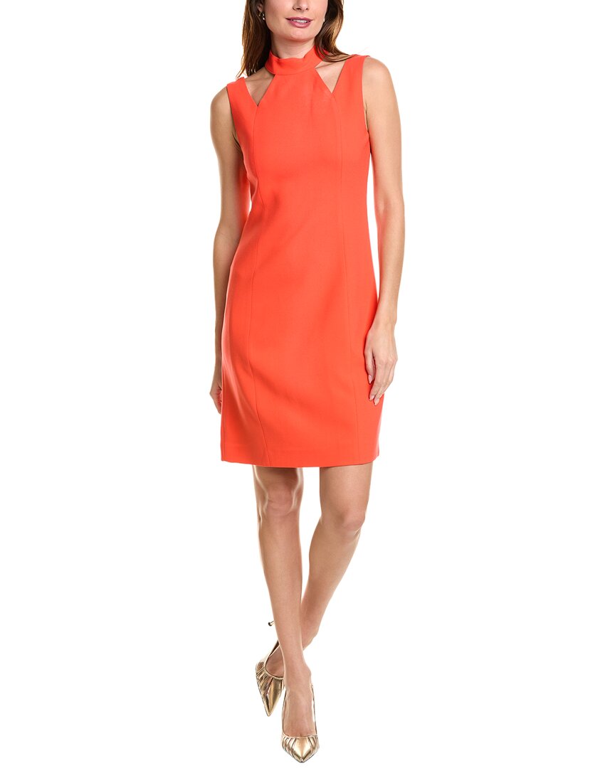 Платье-футляр Elie Tahari с вырезом, красный
Платье-футляр Elie Tahari с вырезом, красный