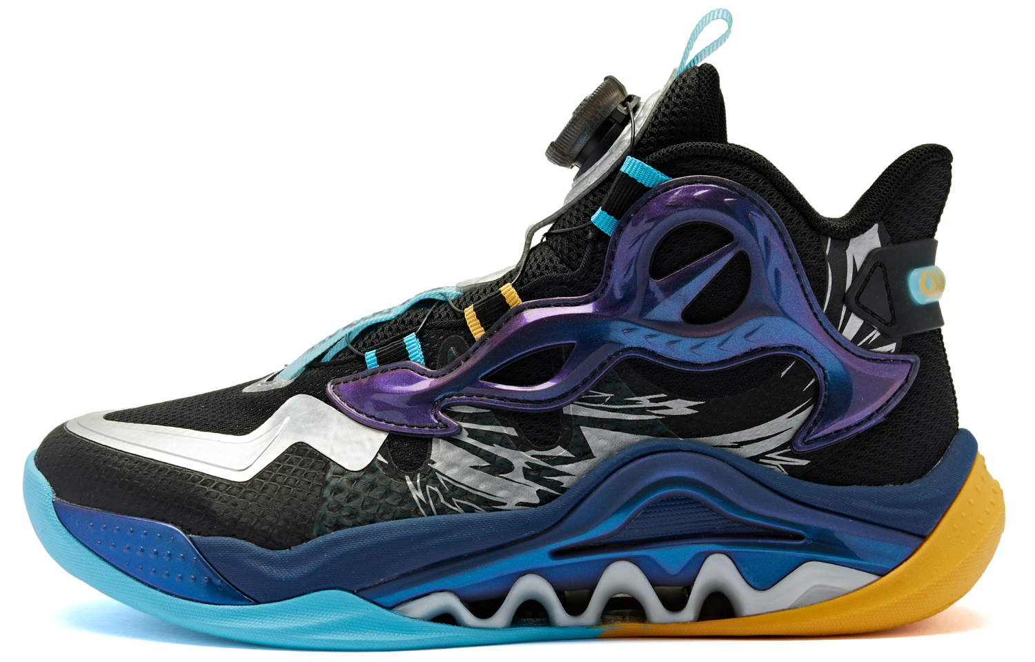 QIAODAN Phantom Fighter 5.0 нескользящие износостойкие низкие баскетбольные кроссовки Black Silver для подростков
QIAODAN Phantom Fighter 5.0 нескользящие износостойкие низкие баскетбольные кроссовки Black Silver для подростков