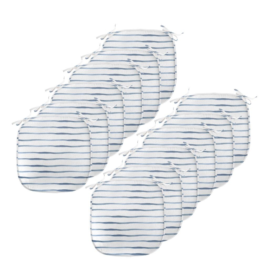 Подушки на обеденный стул ABAKUHAUS Harbour Stripe, Abstract Ocean, декоративная водонепроницаемая подушка с ремнями для кухонных сидений, 40 см x 40 см — упаковка из 12 шт., темно-синий белый
Подушки на обеденный стул ABAKUHAUS Harbour Stripe, Abstract Ocean, декоративная водонепроницаемая подушка с ремнями для кухонных сидений, 40 см x 40 см — упаковка из 12 шт., темно-синий белый