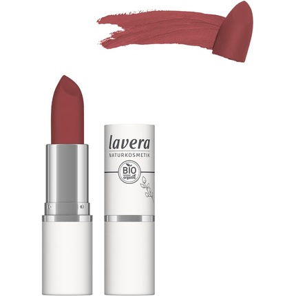 Бархатная матовая губная помада Vivid Red 04, комфортная стойкость, стойкая, без глютена 4,5 г Lavera
Бархатная матовая губная помада Vivid Red 04, комфортная стойкость, стойкая, без глютена 4,5 г Lavera