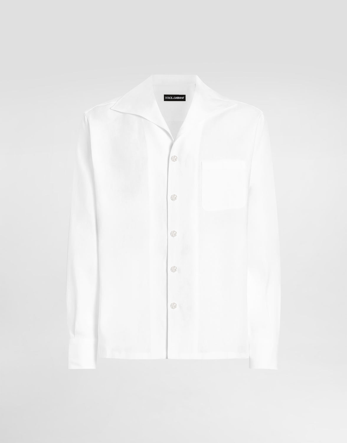 Льняная рубашка с длинными рукавами Dolce & Gabbana, белый
Льняная рубашка с длинными рукавами Dolce & Gabbana, белый