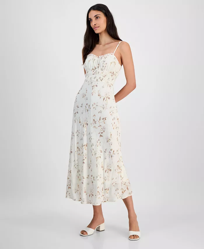 Женское плиссированное миди-платье-комбинация And Now This, белый
Женское плиссированное миди-платье-комбинация And Now This, белый