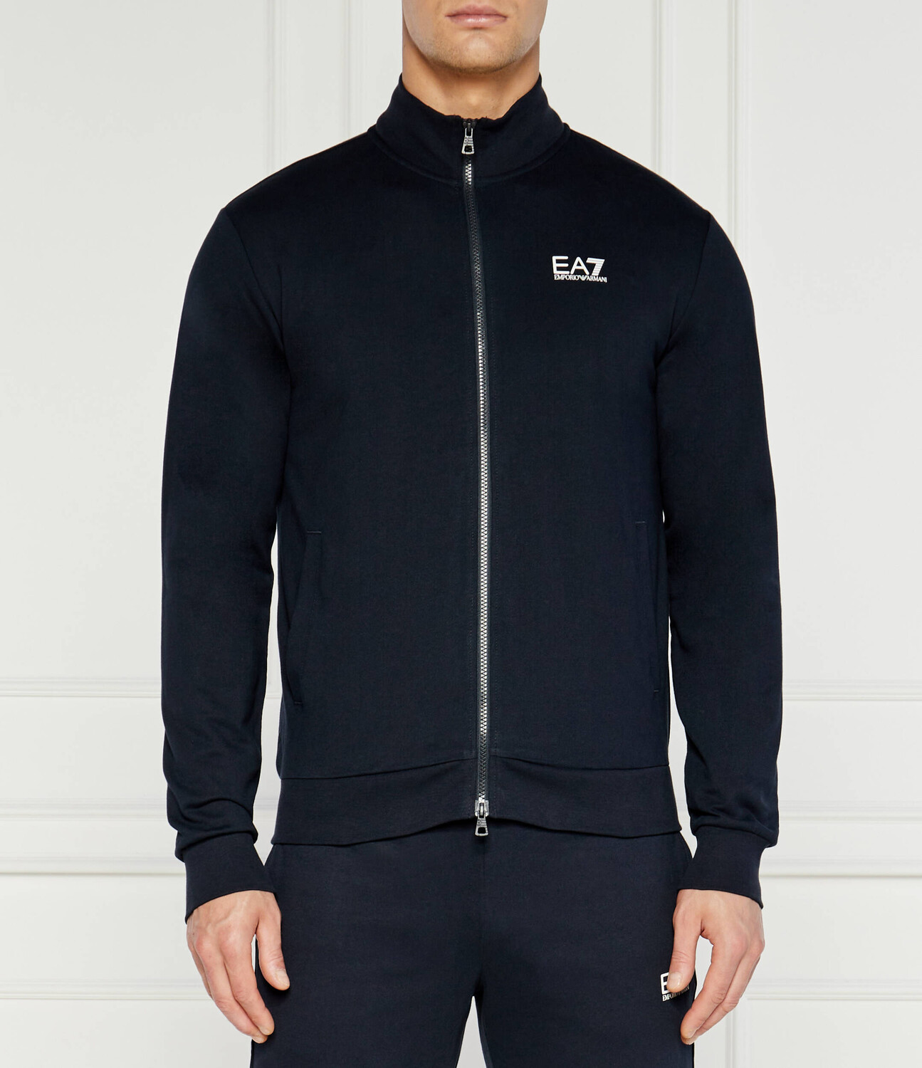 Спортивная толстовка EA7 Regular Fit, темно-синий 
Спортивная толстовка EA7 Regular Fit, темно-синий