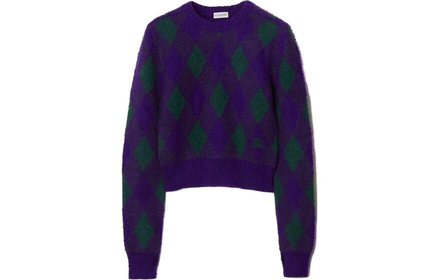 Свитер женский Burberry, фиолетовый
Свитер женский Burberry, фиолетовый