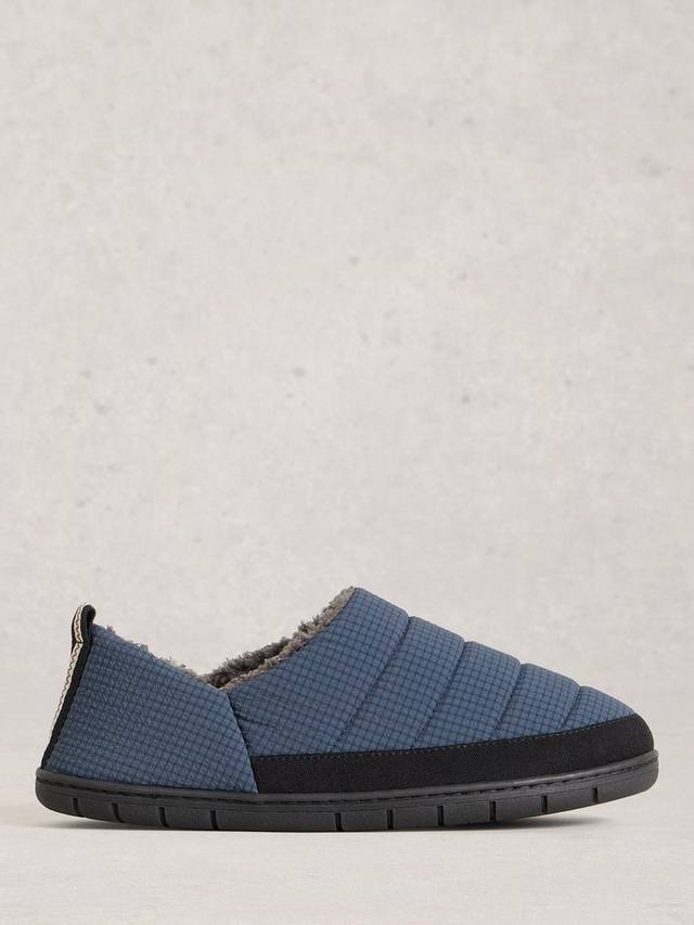 Закрытые тапочки Check White Stuff, Dark Navy
Закрытые тапочки Check White Stuff, Dark Navy