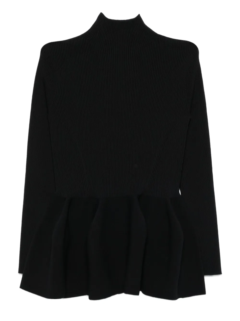 Топ Pottery в рубчик с баской CFCL, черный
Топ Pottery в рубчик с баской CFCL, черный