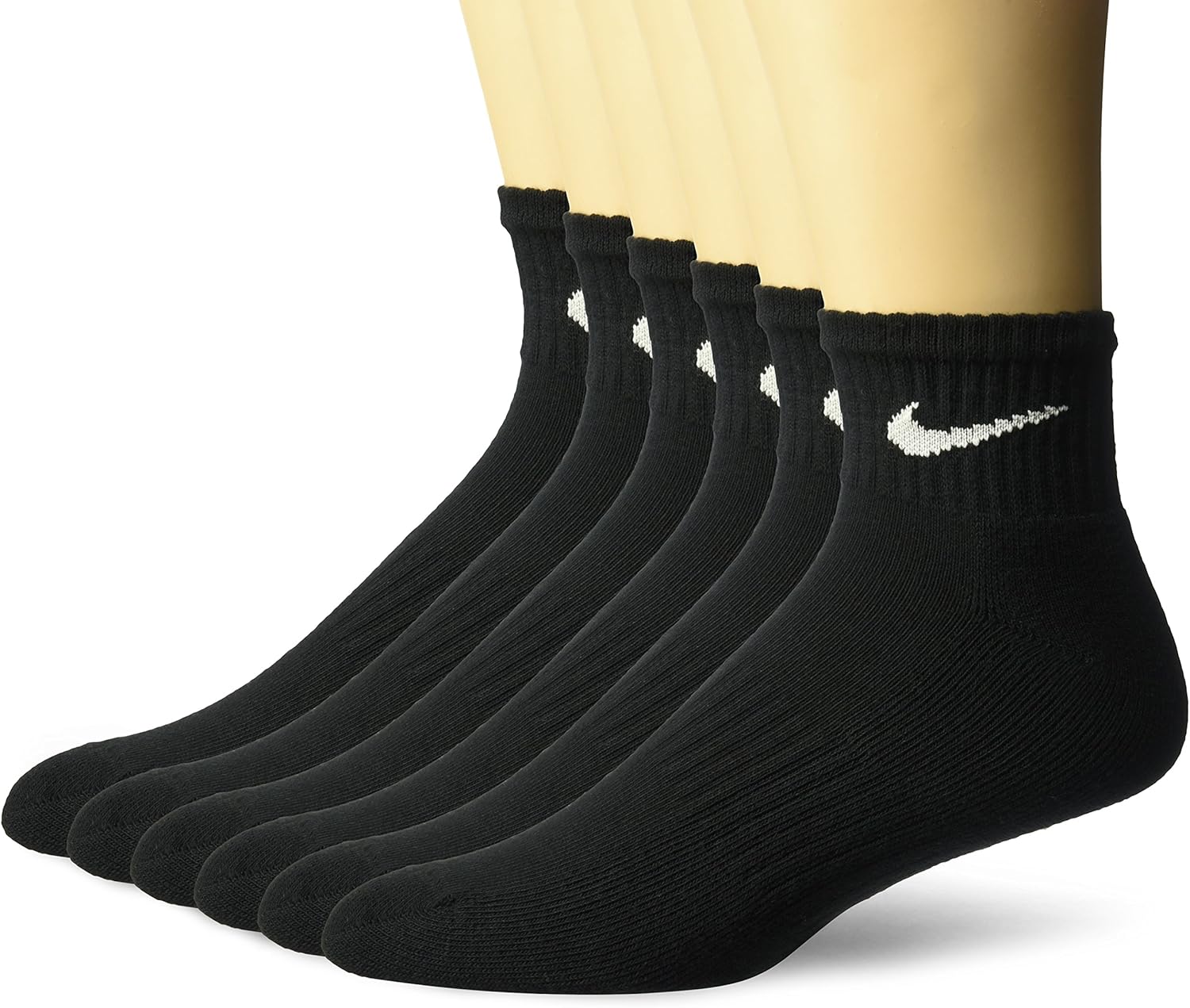 Женские носки Nike Performance Cushion Quarter с резинкой (6 пар), Black/White
Женские носки Nike Performance Cushion Quarter с резинкой (6 пар), Black/White