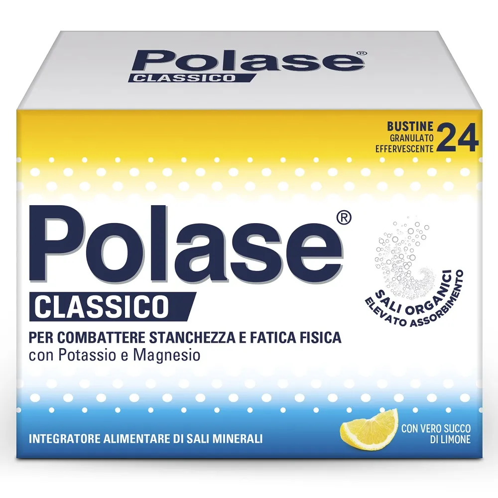 Polase Classico со вкусом лимона 24 шипучих пакетика борются с усталостью и усталостью
Polase Classico со вкусом лимона 24 шипучих пакетика борются с усталостью и усталостью
