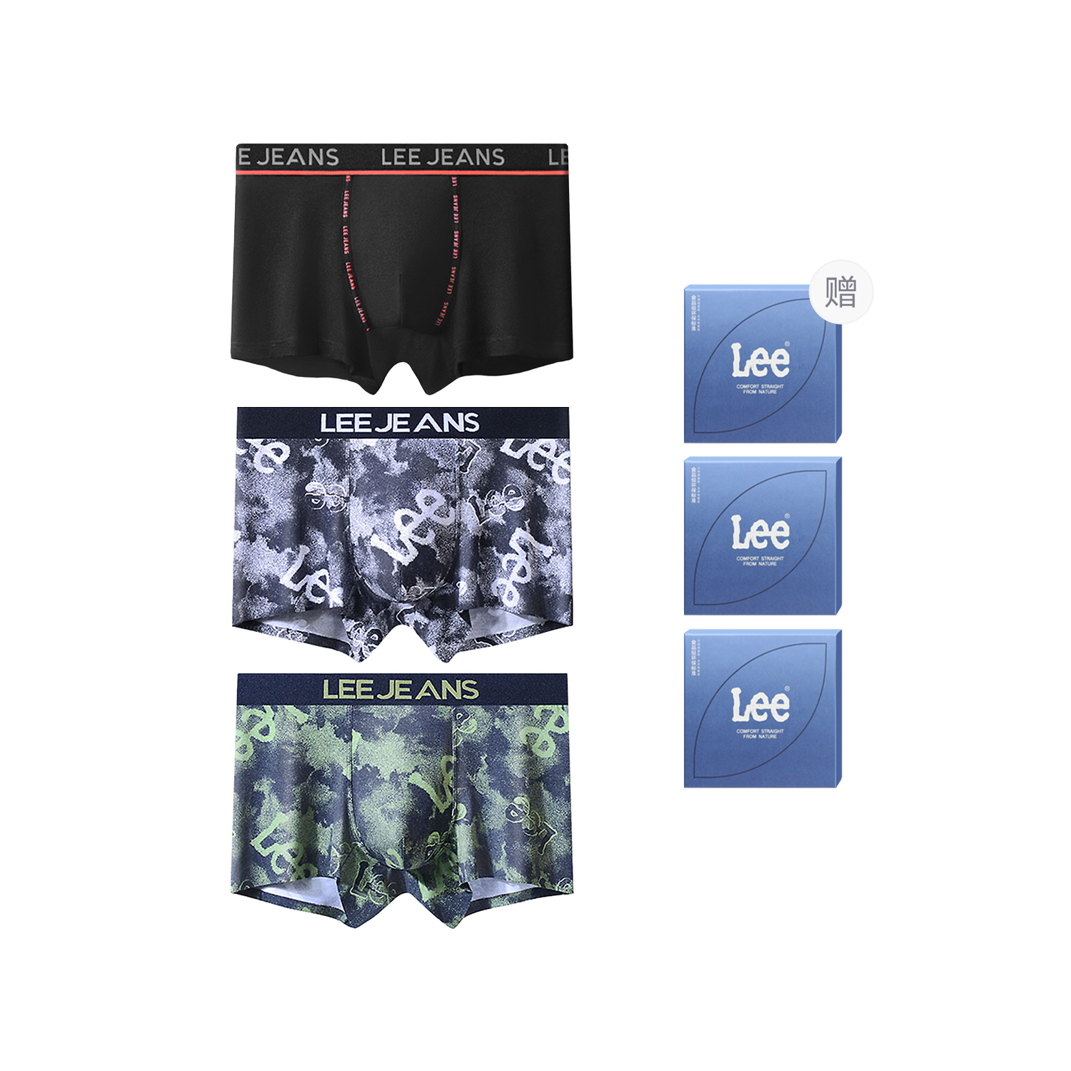 Боксеры мужские Brilliant Underpants 3 шт Lee, черный
Боксеры мужские Brilliant Underpants 3 шт Lee, черный