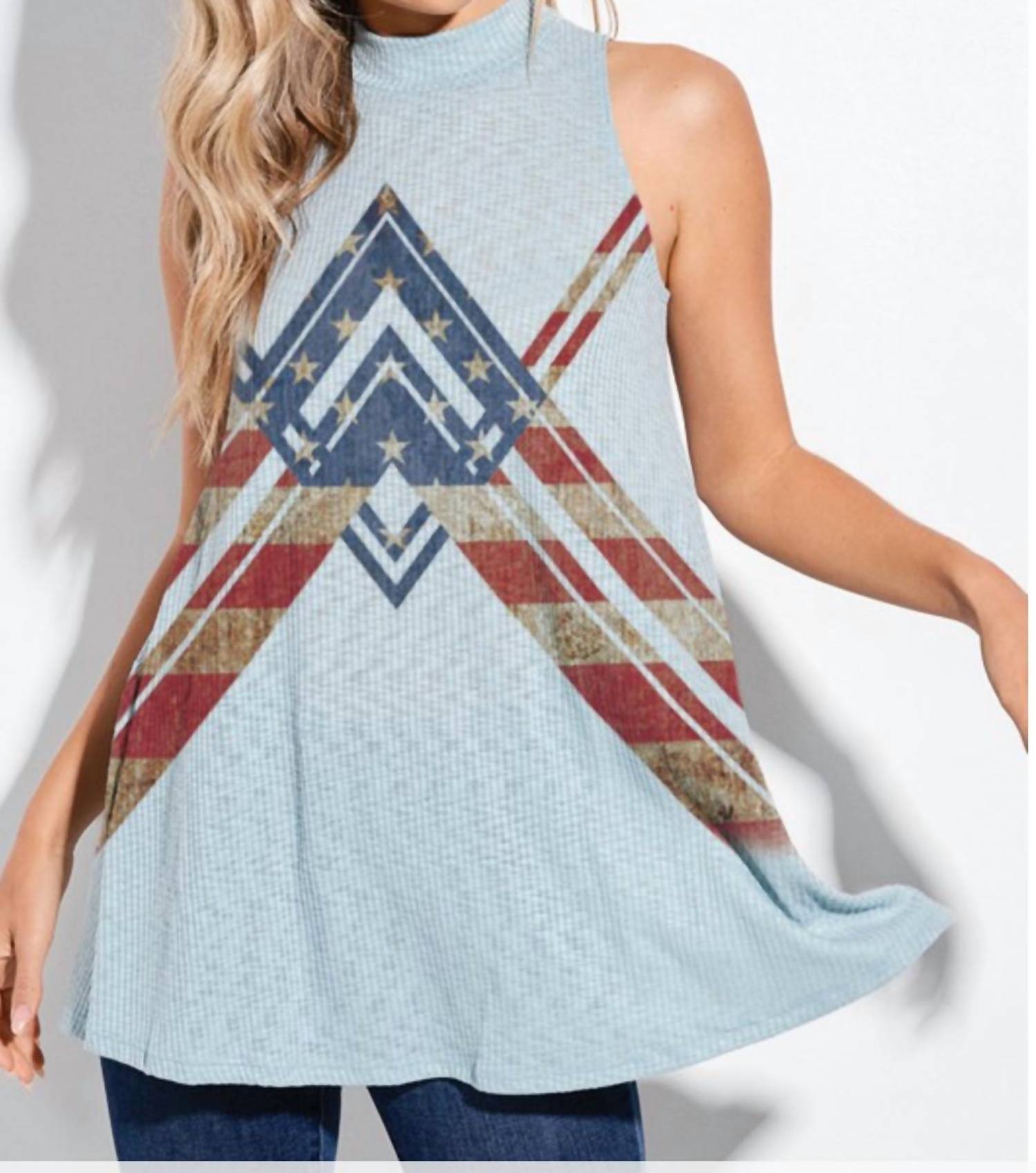 Американский флаг Шеврон Mock Neck Майка Muscle Майка в Teal lemon tree design
Американский флаг Шеврон Mock Neck Майка Muscle Майка в Teal lemon tree design