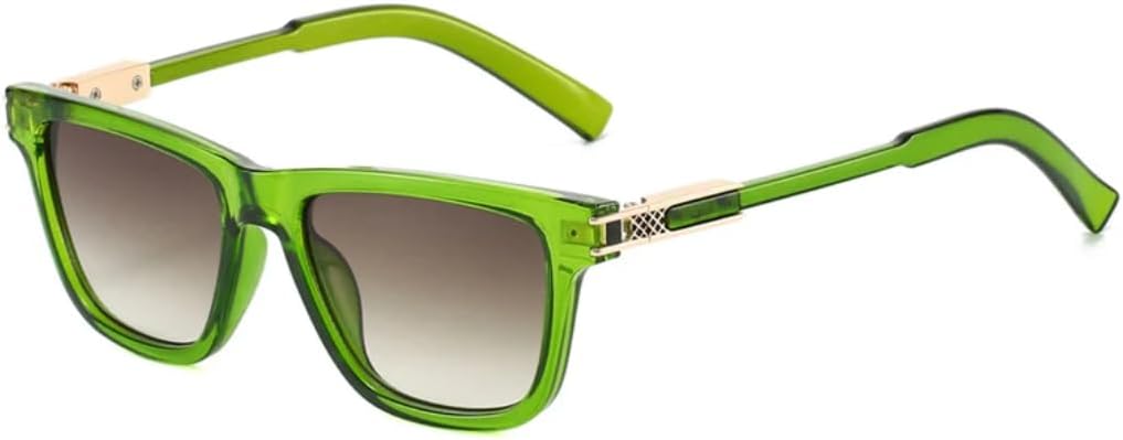 Ретро квадратные солнцезащитные очки для женщин, градиентные, защита от УФ-излучения UV400, модные для мужчин, для активного отдыха, в стиле панк TVTBBVV, Green Tea Gradient
Ретро квадратные солнцезащитные очки для женщин, градиентные, защита от УФ-излучения UV400, модные для мужчин, для активного отдыха, в стиле панк TVTBBVV, Green Tea Gradient