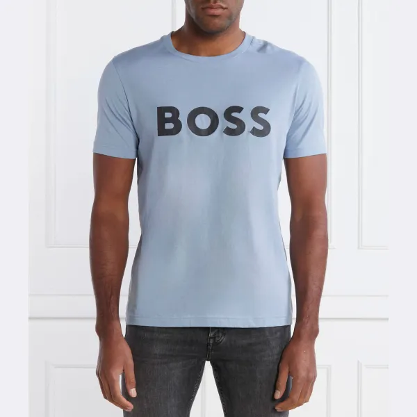 Футболка стандартного кроя 1 футболка Boss, синий
Футболка стандартного кроя 1 футболка Boss, синий