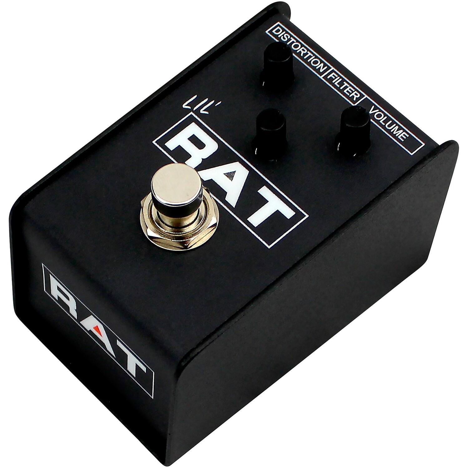 Педаль эффектов ProCo Lil' RAT Mini Distortion, черная
Педаль эффектов ProCo Lil' RAT Mini Distortion, черная