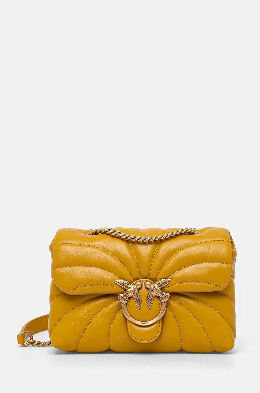 Кожаная сумочка Pinko, желтый
Кожаная сумочка Pinko, желтый