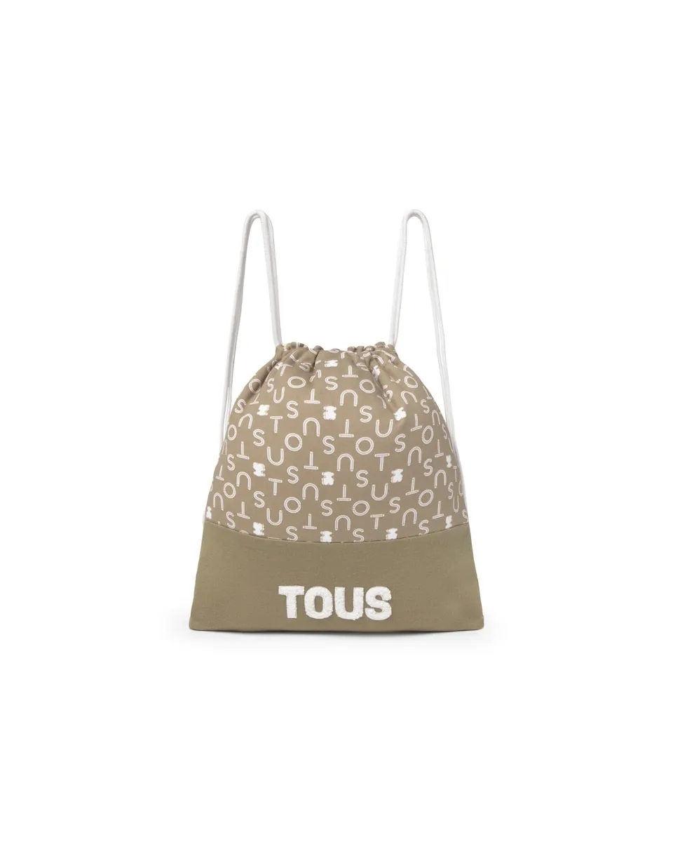 Детский дошкольный рюкзак из хлопка с принтом медвежат и букв Tous, бежевый
Детский дошкольный рюкзак из хлопка с принтом медвежат и букв Tous, бежевый