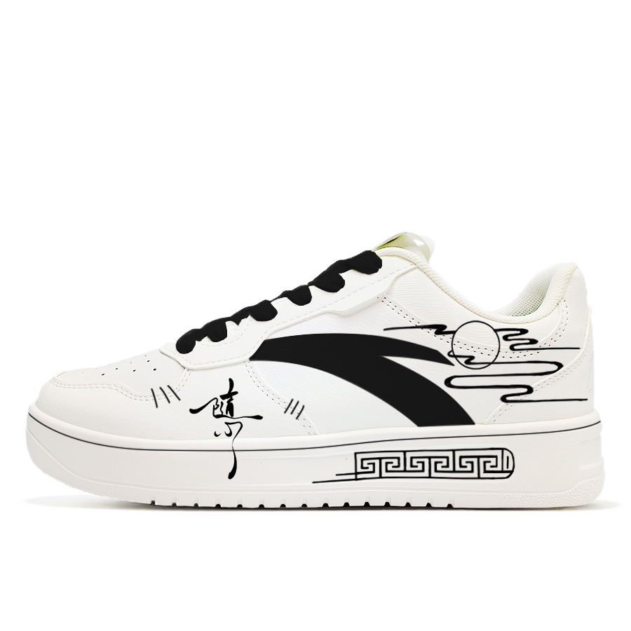 ANTA Коллекция Life Противоскользящие амортизирующие износостойкие низкие скейтерские кроссовки мужские черно-белые черные, цвет White Black
ANTA Коллекция Life Противоскользящие амортизирующие износостойкие низкие скейтерские кроссовки мужские черно-белые черные, цвет White Black