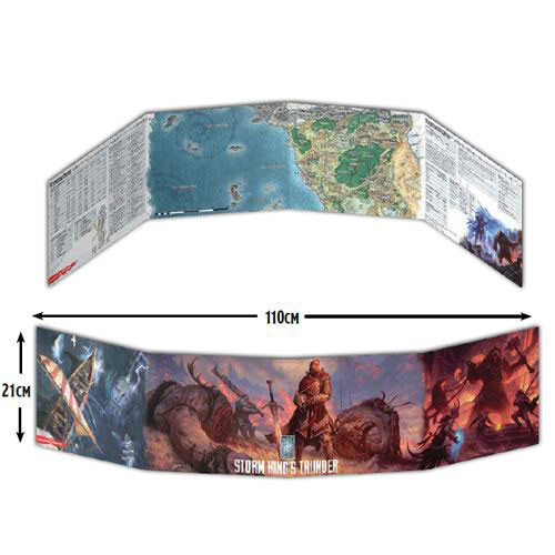 Ролевая игра Gale Force 9 D&D 5E RPG: Dungeon Master's Screen - Storm King's Thunder
Ролевая игра Gale Force 9 D&D 5E RPG: Dungeon Master's Screen - Storm King's Thunder